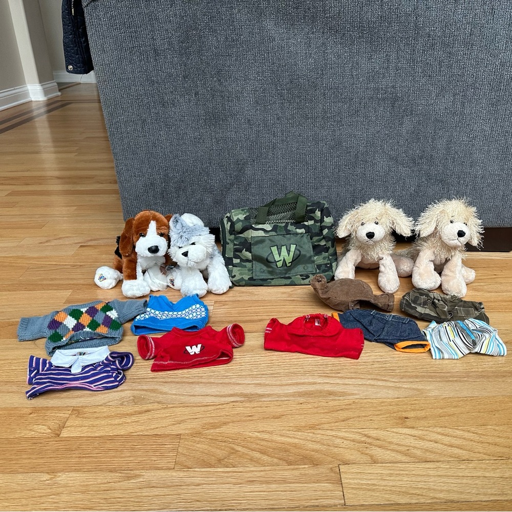 Webkins and accessories